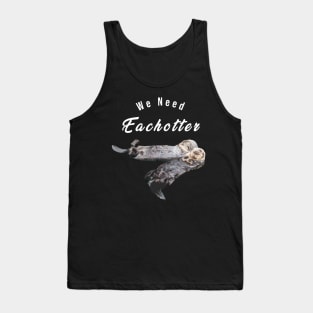 Cute Sea Otter T-Shirt for Animal Lover, Women, Kids And Men Tank Top